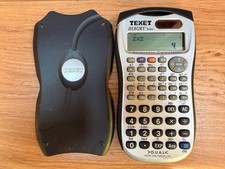 Texet Albert5 Scientific Calculator Good Working Order