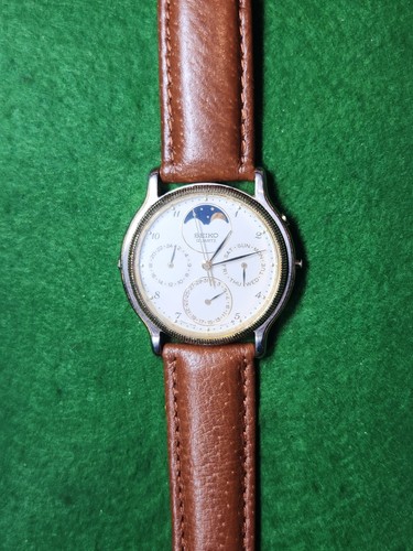 Vintage seiko 7f39 6029 moon - 7f39-6029,