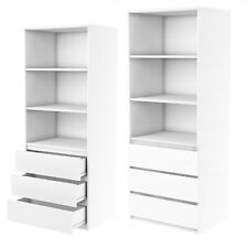 Wardrobe Multi Purpose Cabinet Regtl 3 Drawer Storage Chest Tall Cabinet