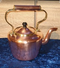 Antique Copper & Brass Kettle