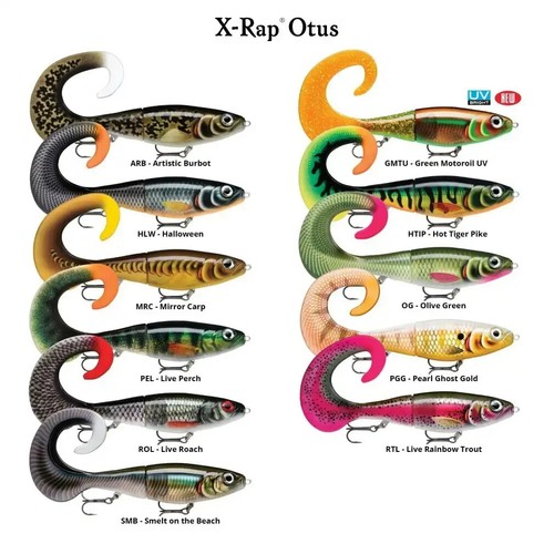 Rapala rap otus lures 17cm - rapala,