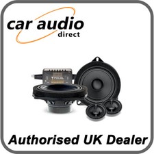 Focal ISBMW-100L - Custom Fit 4" 2-Way Slim Component Speakers 80W for BMW