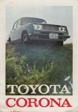 Toyota Corona 1966-67 UK Market Sales Brochure Saloon De Luxe Estate