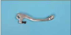 Brake lever silver alloy - brake, honda
