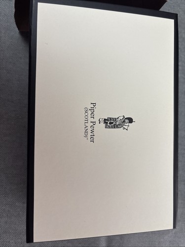 Piper pewter scottish - piper,