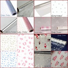 Cellophane Gift Wrap FLOWERS CHRISTMAS hamper VALENTINE ANNIVERSARY birthday