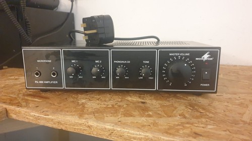 Monacor 402 mixer - monacor, pa-402
