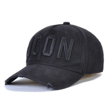 Dsquared2 ICON cap All Black Unisex 2025 New with Tags Black/White/Red/Green
