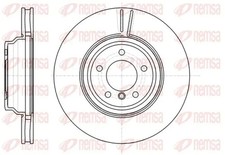 2x Brake disc Front Axle Vented 61080.10 REMSA for BMW 3 Touring 3 3 Coupe X1