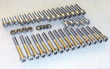 Yamaha DT125 1972-77 AT2 CT3 AG175 Engine Covers 32pc Stainless allen bolt kit