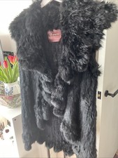 525 AMERICA BLACK 100% RABBIT