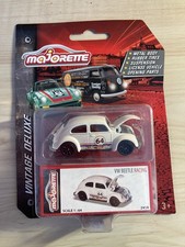 Majorette Volkswagen VW Beetle Herbie the love bug with moving parts new on card