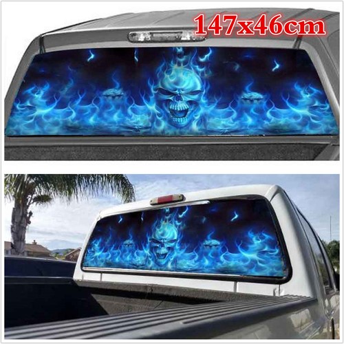 147x46cm car truck suv flaming - suv,