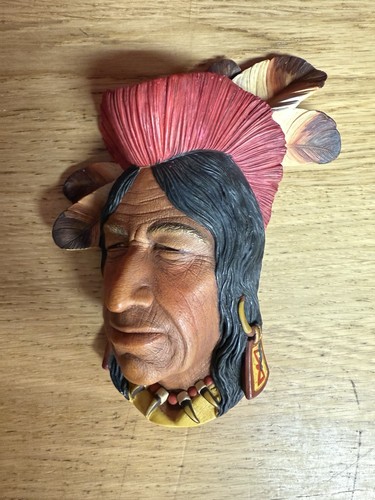 Bossons tecumseh chalkware - bossons,