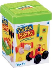 NEW Stickle Bricks Farm Set Construction Toy