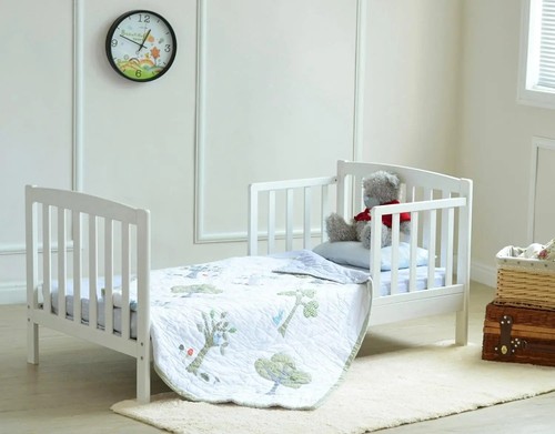 White wooden toddler - white, kids