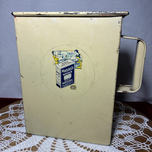 Tin 1920 rare - tin, top