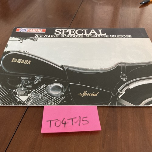 Yamaha 400 650 750 - xs, sr250