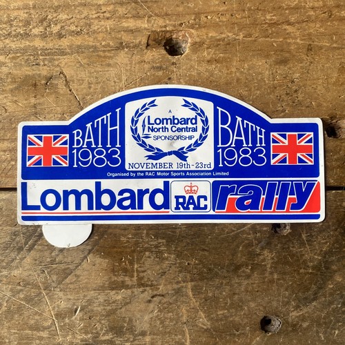 Vintage rac lombard - lombard, rally
