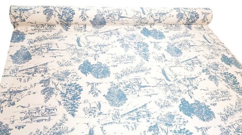 Loire toile curtain fabric - loire,