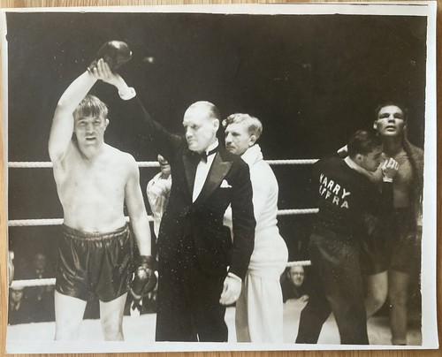 Tommy farr celebrates his - tommy,