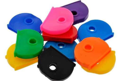 Soft plastic key caps mixed - soft,