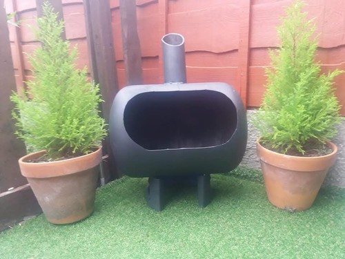 Gas bottle wood - gas,