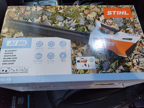 Stihl bga 18v cordless leaf - bga, 45