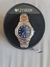NEW WITH BOX ! Vintage Citizen WR100 Stainless Steel Men's Japan Watch 