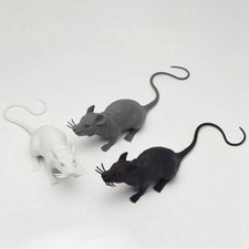Fake Rubber Plastic Rats Mouse Tricks Pranks Props Toy Children