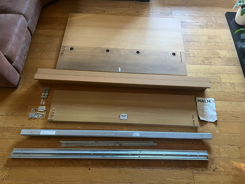 Ikea malm european double - european,