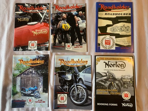 Norton roadholder magazines - norton,