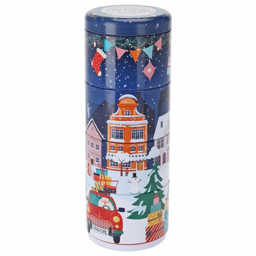 Set christmas metal - of, 4
