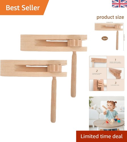 Durable wooden noise maker - durable,