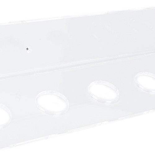 Acrylic pool cue wall rack - pool,