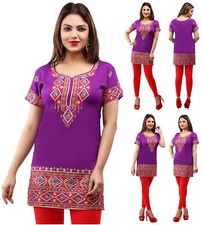 Purple Women Casual Printed