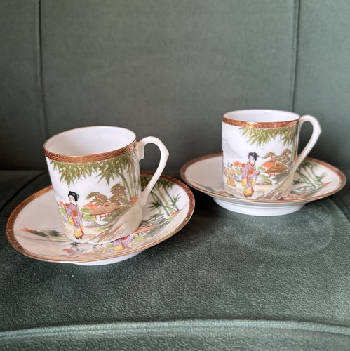 Two small eggshell bone china - small,