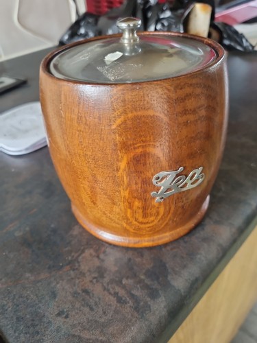 Vintage wooden tea caddy - vintage,