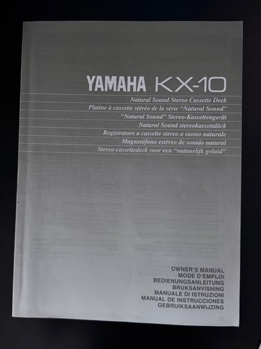 Yamaha cassette deck - cassette,
