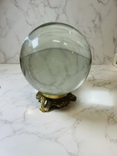Large HEAVY Clear Glass