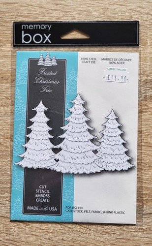 Memory box dies frosted - dies,