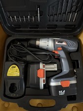 Challenge Xtreme Cordless Drill With 2 Batteries/set Of Bits And Drills/NEW