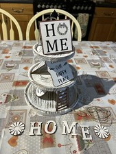 Nice 3 Tier Shabby Chic Wooden