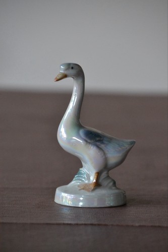 Porcelain goose ornament 5 - porcelain,
