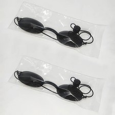 1/2pcs Sunbed Goggles Red