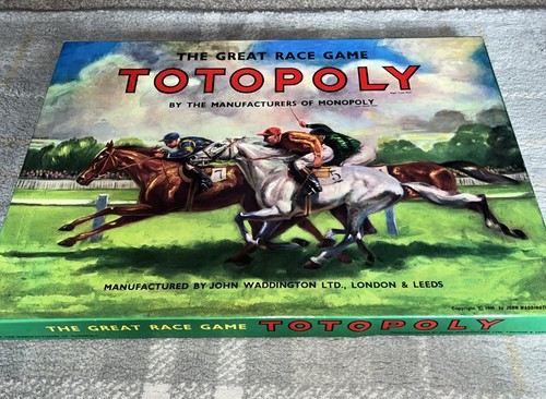 Vintage totopoly board - totopoly, game