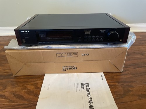 Sony s550es stereo fm - st-s550es, am/fm