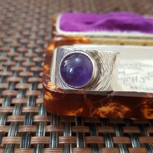 Vintage sterling silver ring - vintage,