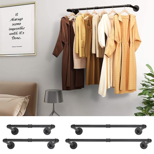 Industrial pipe clothes rail - pipe,