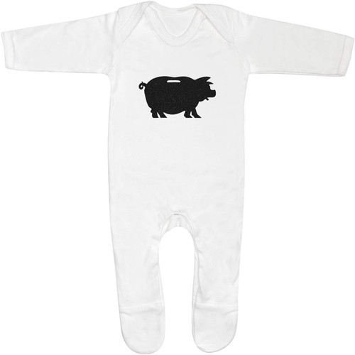 Piggy bank silhouette - 'piggy,